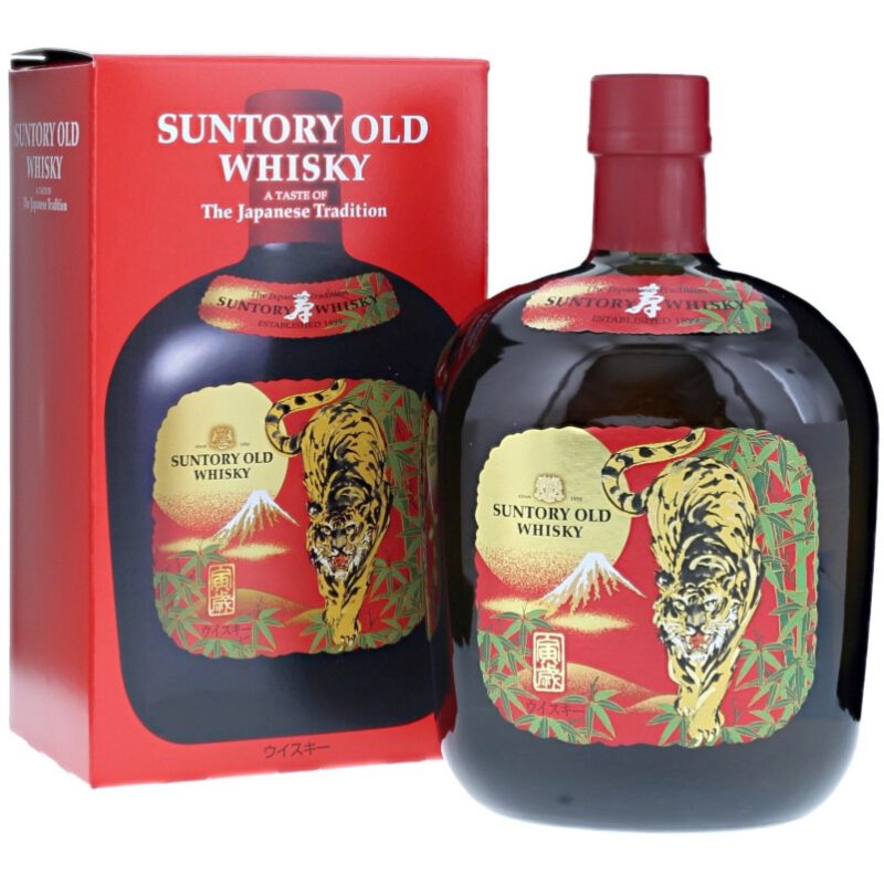Suntory Old Whisky Zodiac Sternzeichen Flasche Tiger 2022