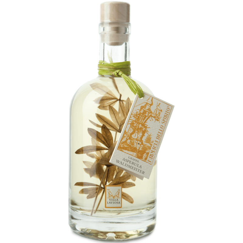 Villa Laviosa - Grappa mit Waldmeister