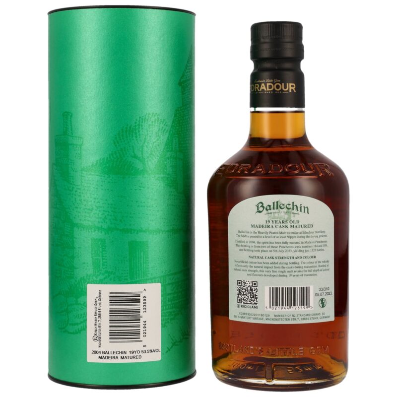 Ballechin 19 (2004/2023) - Madeira Cask Matured – Bild 2