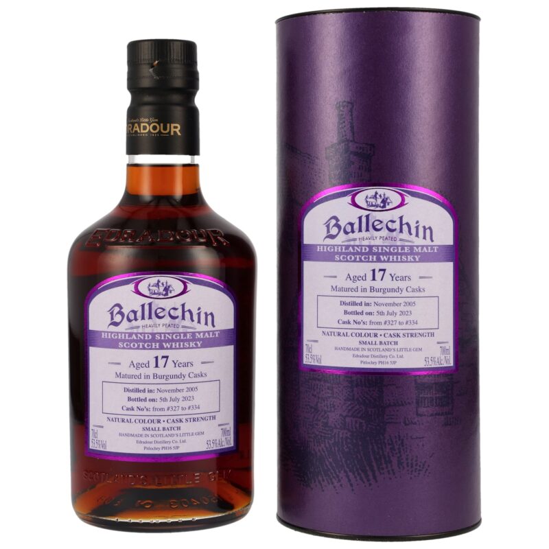 Ballechin 17 (2005/2023) - Ex-Burgundy Wine Cask