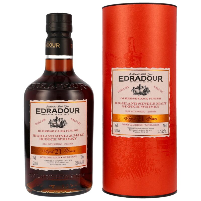Edradour 21 (2001/2023) - Sherry Finish