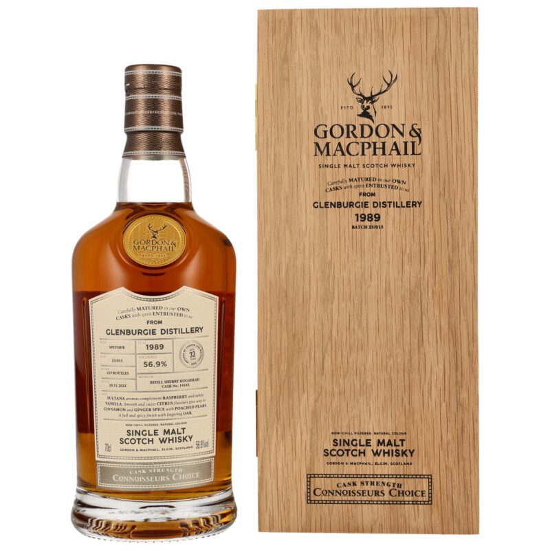 Glenburgie 33 (1989/2022) - #14143 - G&M Connoisseurs Choice