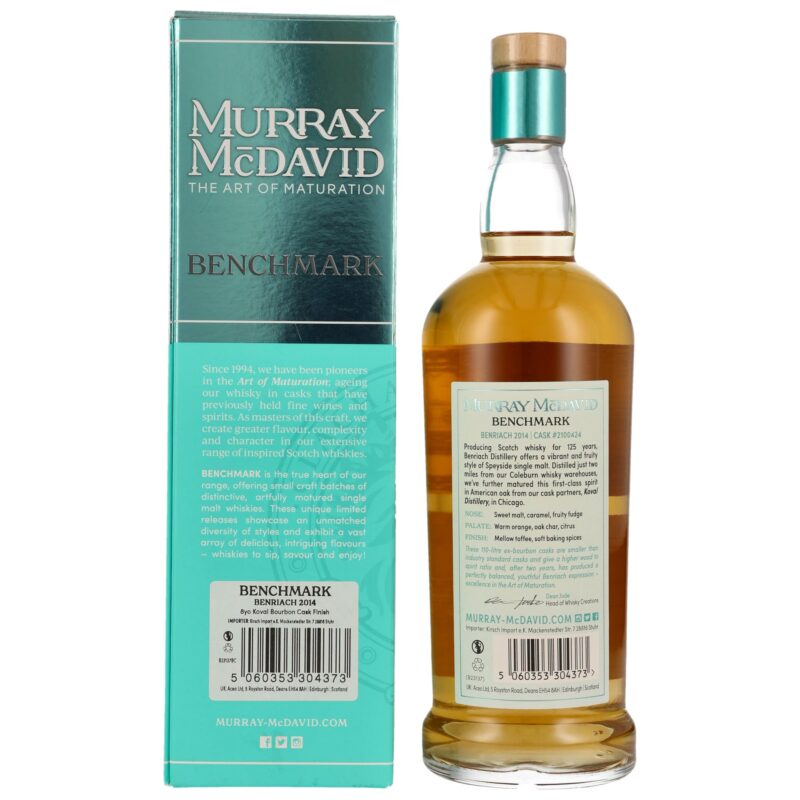 Benriach 8 (2014/2023) - #2100424 - Benchmark Murray McDavid – Bild 2