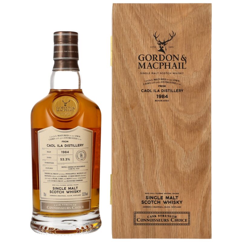 Caol Ila 38 (1984/2023) - #3122 - G&M Connoisseurs Choice
