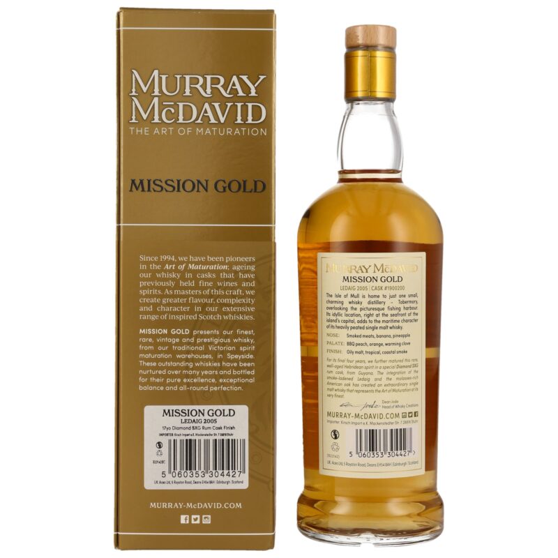 Ledaig 17 (2005/2023) - #1900200 - Mission Gold Murray McDavid – Bild 2