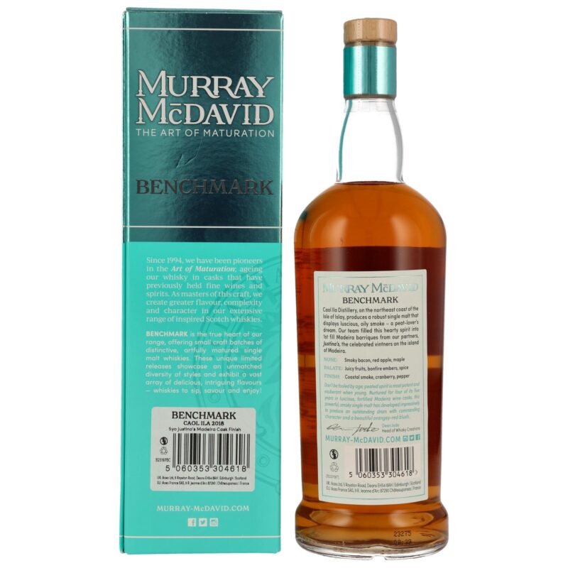 Caol Ila 5 (2018/2023) - Justino's Madeira - Benchmark Murray McDavid – Bild 2
