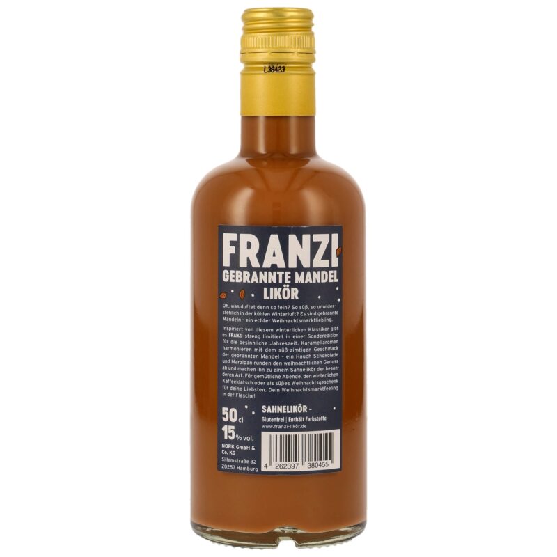 Franzi Gebrannte Mandel Likör – Bild 2