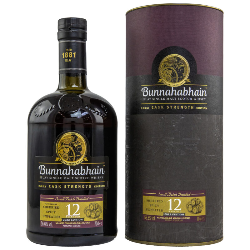 Bunnahabhain 12 - Cask Strength 2022 Edition