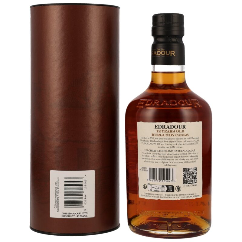 Edradour 12 (2011/2023) - Burgundy Small Batch – Bild 2