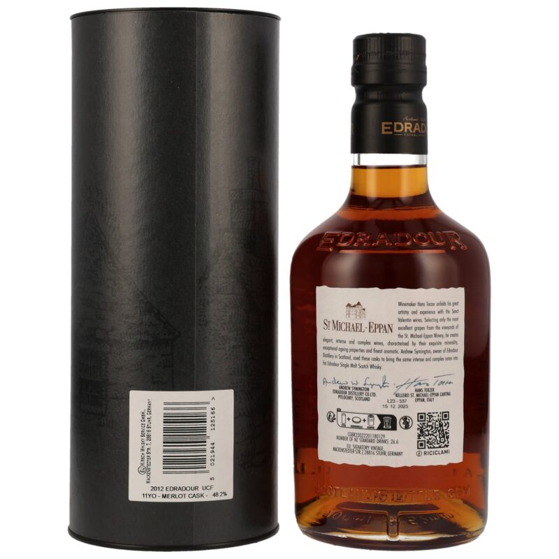 Edradour 11 (2012/2023) - Merlot Cask #1 - St. Michael Eppan – Bild 2
