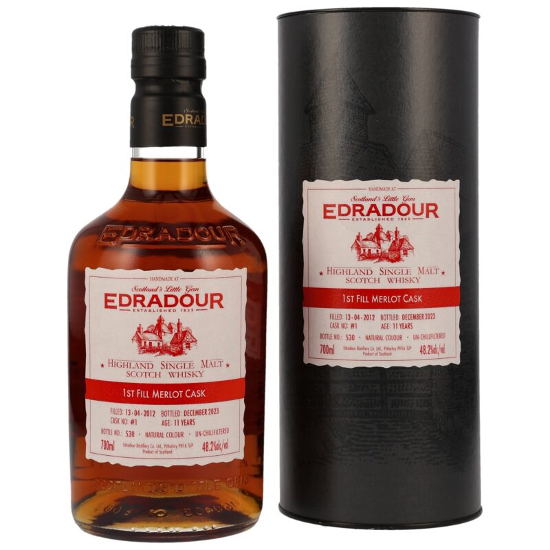 Edradour 11 (2012/2023) - Merlot Cask #1 - St. Michael Eppan