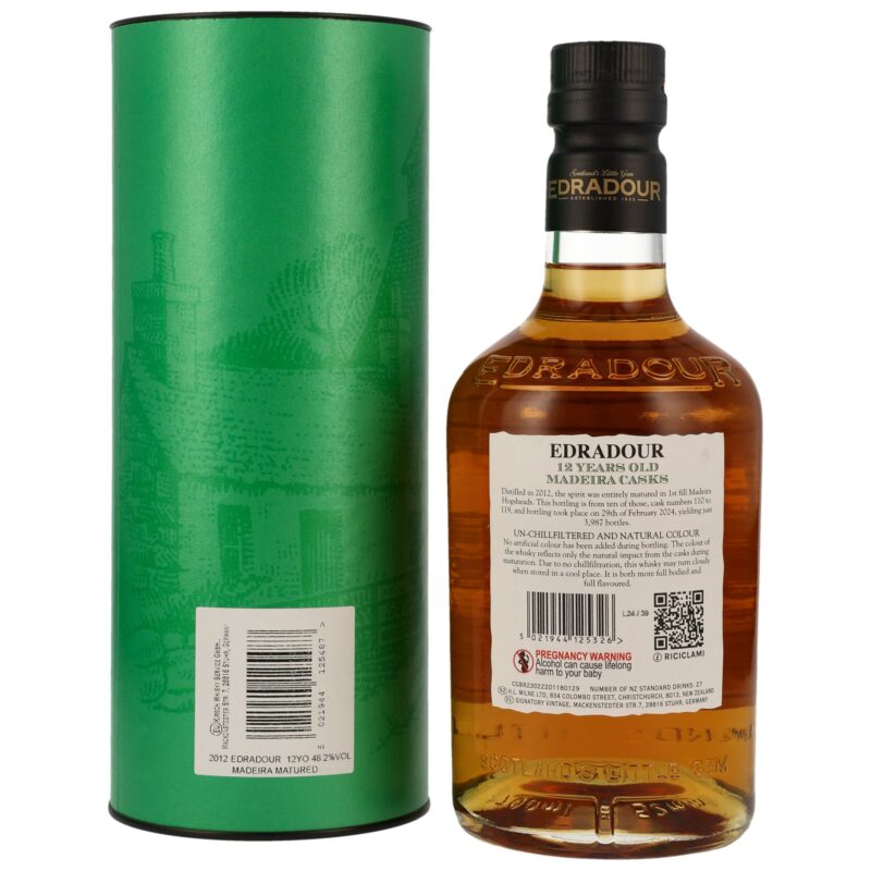 Edradour 12 (2012/2024) Madeira - #110-119 - Small Batch – Bild 2