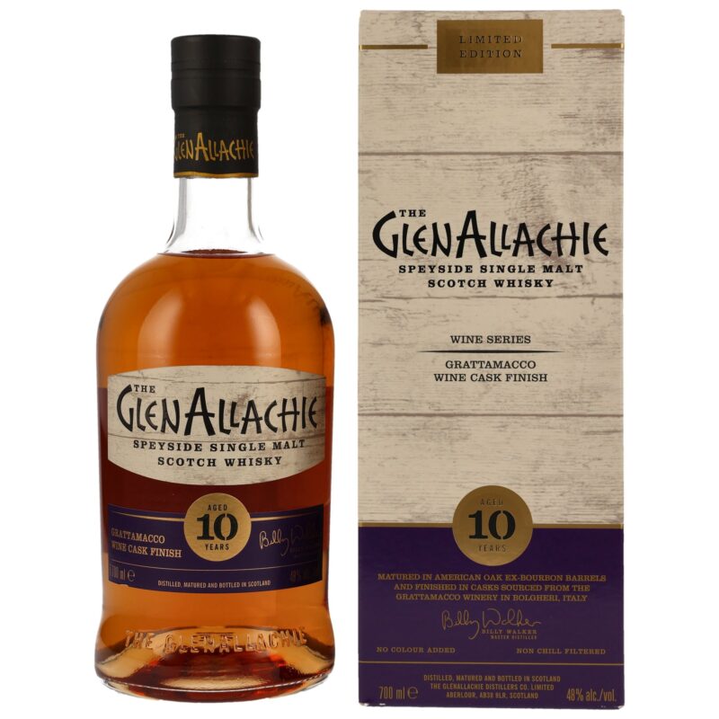 Glenallachie 10 - Wine Series - Grattamacco Wine Finish