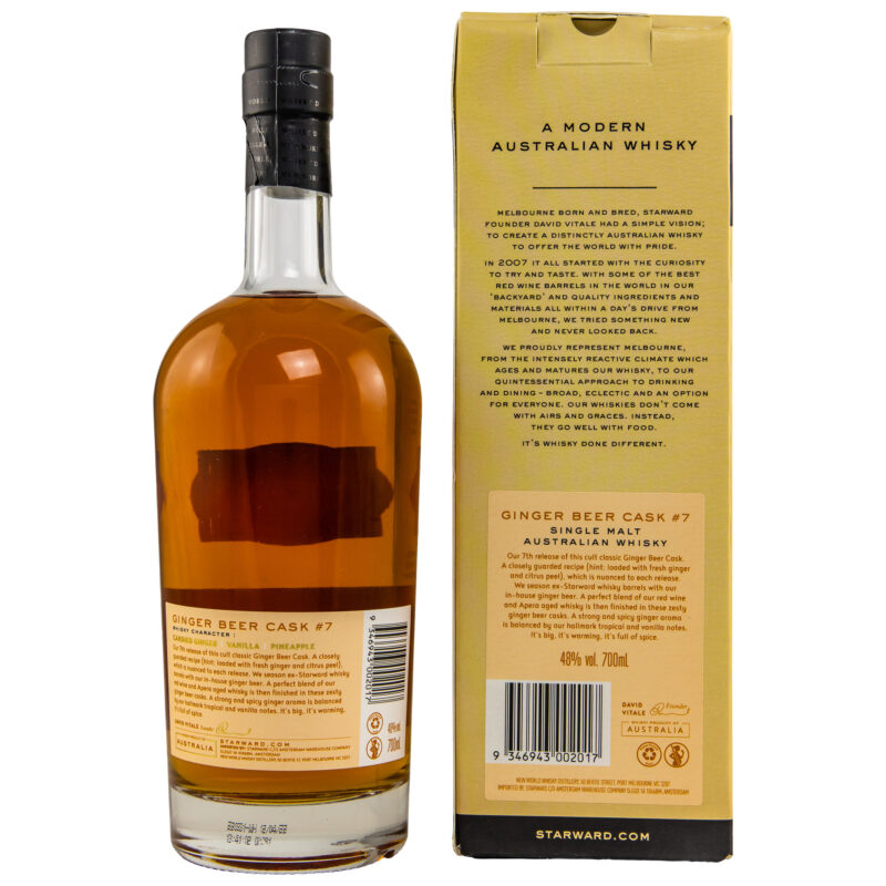 Starward Ginger Beer Cask #7 – Bild 2