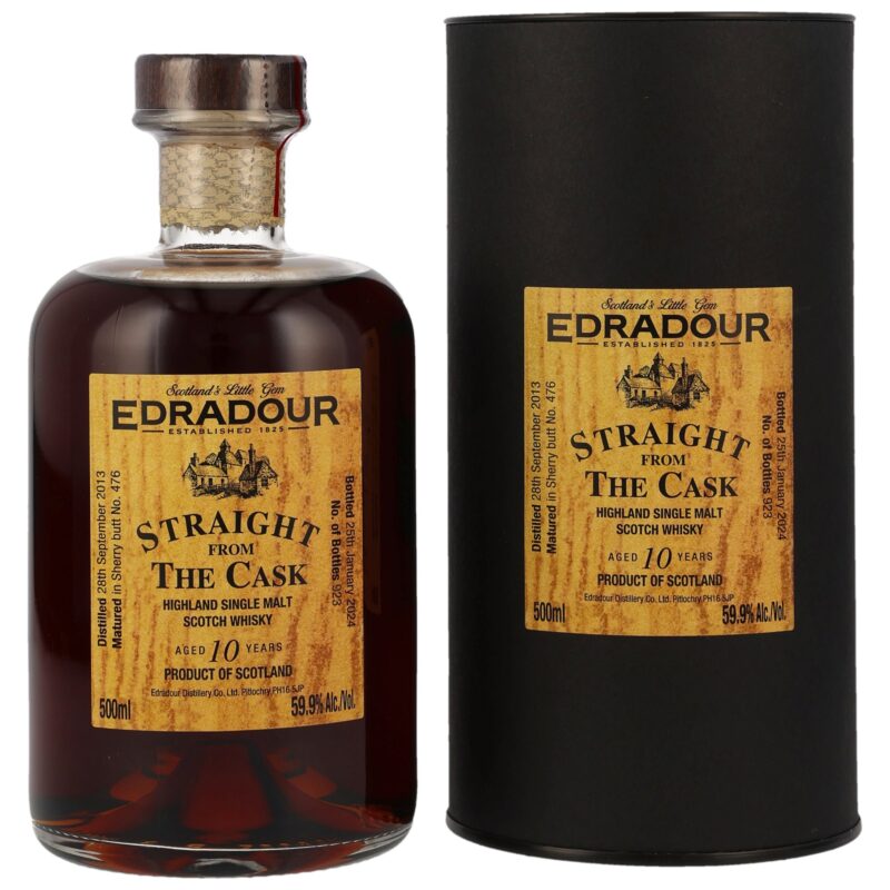 Edradour 10 (2013/2024) Sherry Butt - #476 - Straight from the Cask