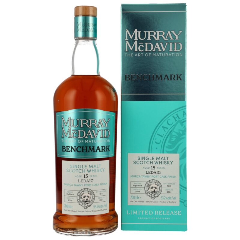 Ledaig 15 (2009/2024) - Murca Tawny Port Cask – Benchmark Murray