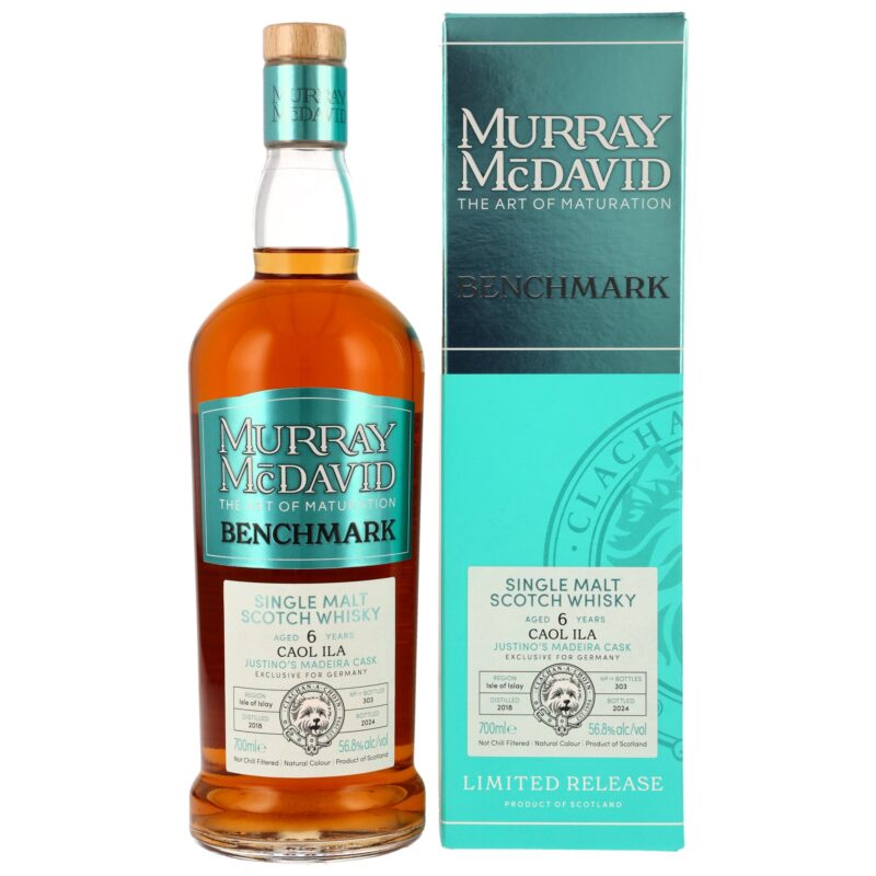 Caol Ila 6 (2018/2024) - Justino's Madeira - #302495A - Benchmark Murray McDavid