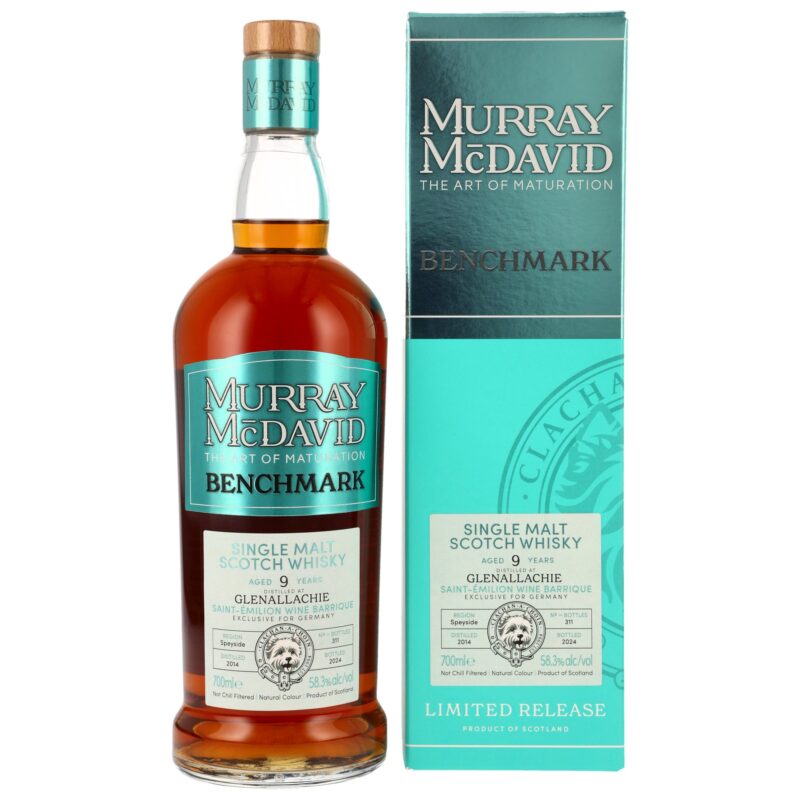 Glenallachie 9 (2014/2024) - Saint-Emilion Wine Barrique - #9900025 - Benchmark Murray McDavid
