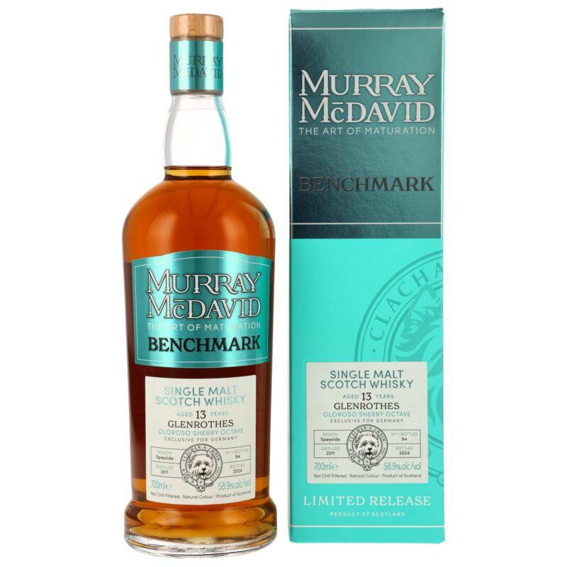 Glenrothes 13 (2011/2024) - Oloroso Sherry Octave - #2310066 - Benchmark Murray McDavid