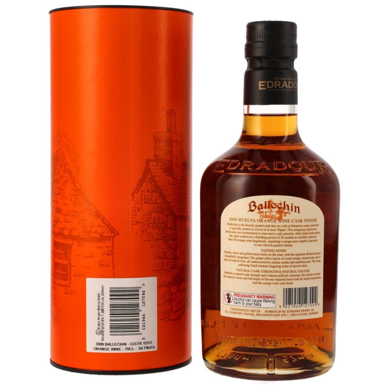 Ballechin 15 (2004/2024) - Cask Strength Orange Wine Cask – Bild 2