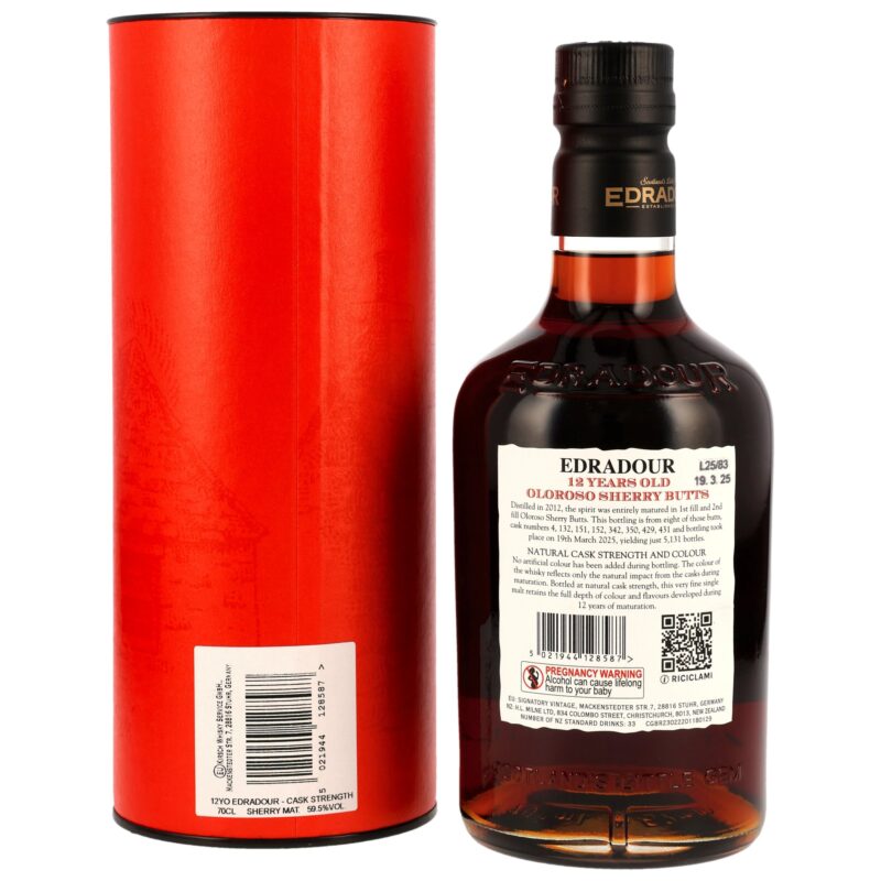 Edradour 12 (2012/2025) - Cask Strength Batch 6 – Bild 2