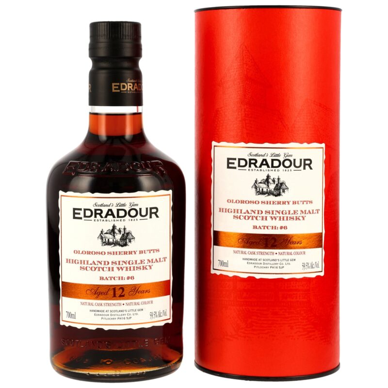 Edradour 12 (2012/2025) - Cask Strength Batch 6
