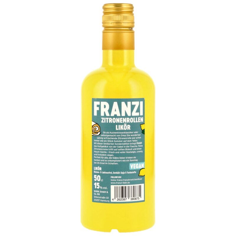 Franzi Zitronenrollen Likör – Bild 2