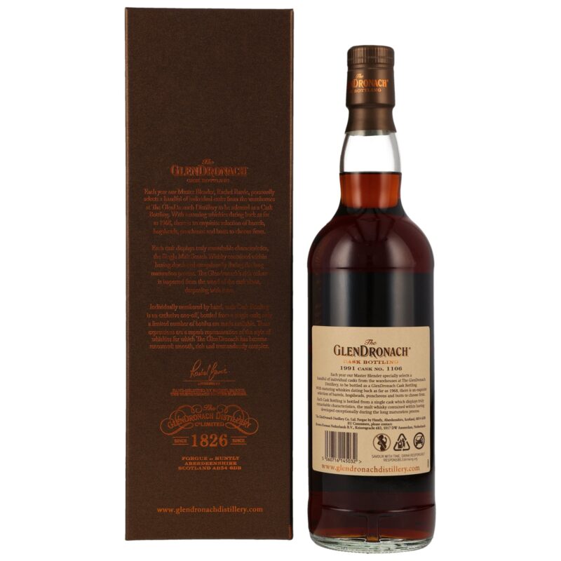 Glendronach 31 (1991/2023) - #1106 - PX Puncheon – Bild 2