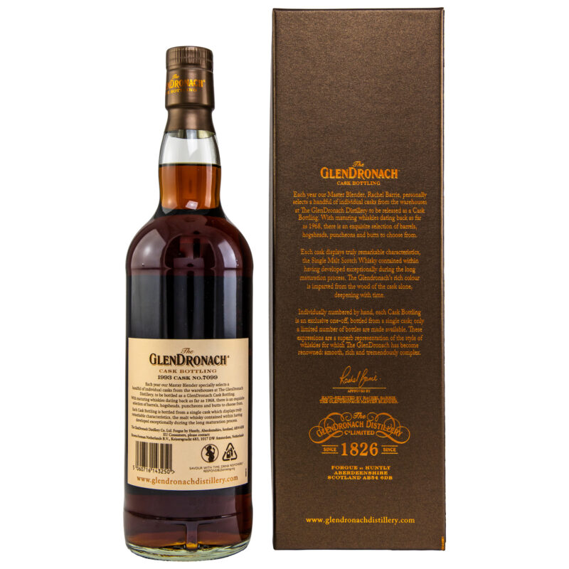 Glendronach 28 (1993/2022) - #7099 - Oloroso Sherry Puncheon – Bild 2