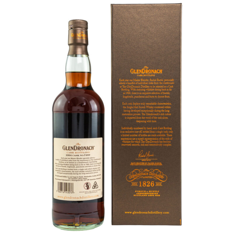 Glendronach 27 (1994/2021) - #7469 - Oloroso Sherry Puncheon – Bild 2