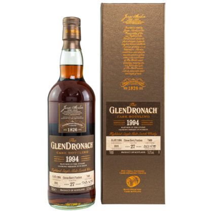 Glendronach 27 (1994/2021) - #7469 - Oloroso Sherry Puncheon